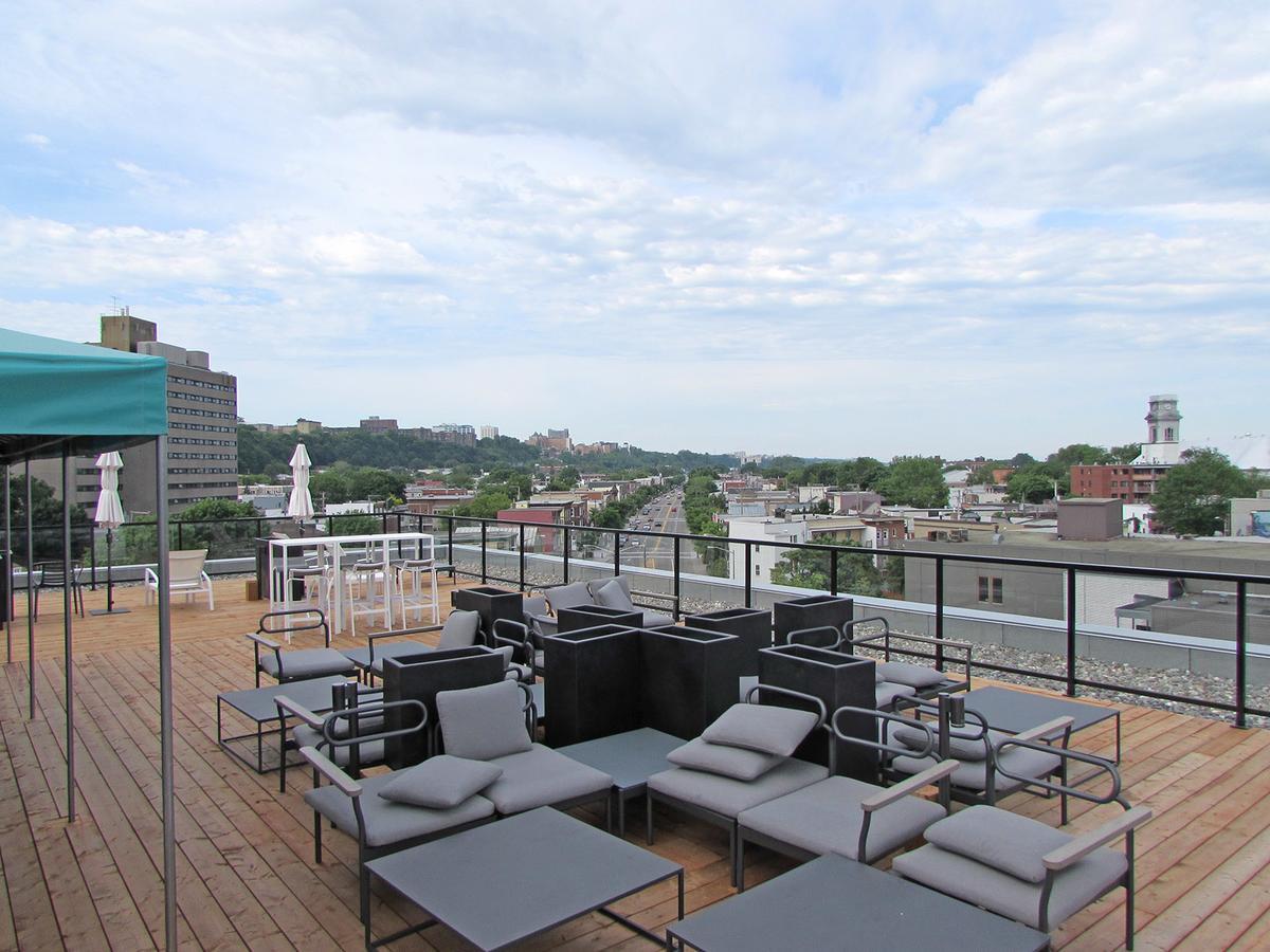 Aux Havres Urbains - Le Penthouse Du Kameleon Apartamento Quebeque Exterior foto