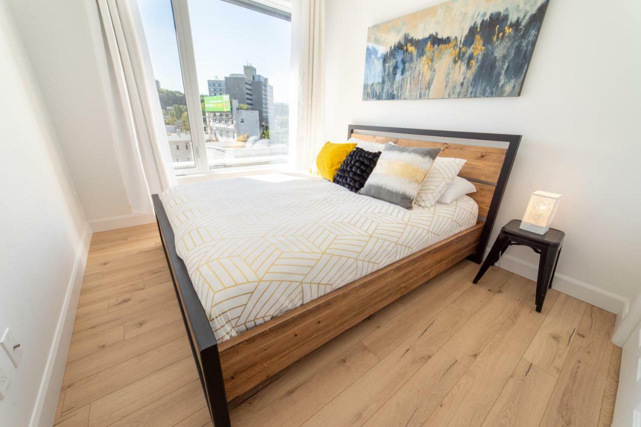 Aux Havres Urbains - Le Penthouse Du Kameleon Apartamento Quebeque Exterior foto